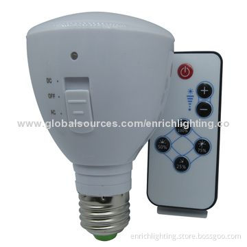 LED Rechargeable Emergency Light/Bulb, 265V AC Voltage, 4W, E27New